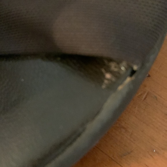 Cordani Women's Lucy Stretch Slide On Micro Wedge in chocolate brown. - Picture 8 of 8